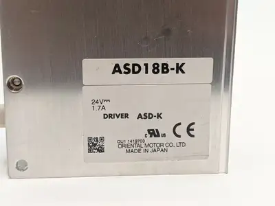 ASD18B-K | Oriental Motor  AlphaStep Closed Loop Driver 24 VDC - Used