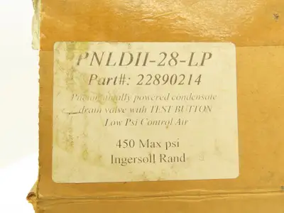 Ingersoll Rand PNLDII -28-LP Automatic Condensate Trap - Drain Valve PARTS ONLY