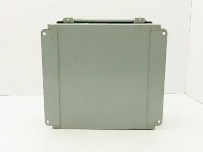 Hoffman A1212CH Electrical Enclosure Hinged 12"H x 12"W x 6" With Back Plate