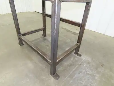 3/8" Steel Top Machine Base Welding Table Work Bench 36x24" Top 33" H