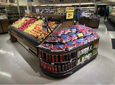 8’ JSI Produce Cooler – Self Contained