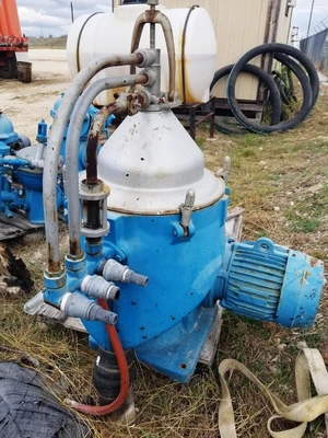(2) Alfa-Laval WHPX 405 TGD-24-60 oil purifiers, SS.