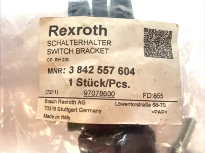 USED BOSCH REXROTH SWITCH BRACKET SH 2/S