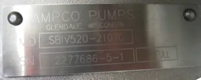 NEW Ampco SBIV520-210TC