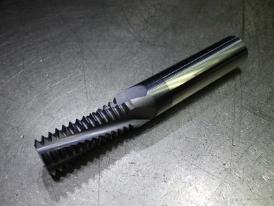 Carmex D13-10 UN 4 Flute Coolant Thru Carbide Thread Mill 40400032 (LOC1253C)