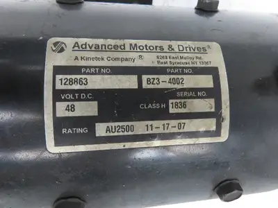 Advanced Motors & Drives BZ3-4002 Landoll Hydraulic Pump & Motor B30/42E180D