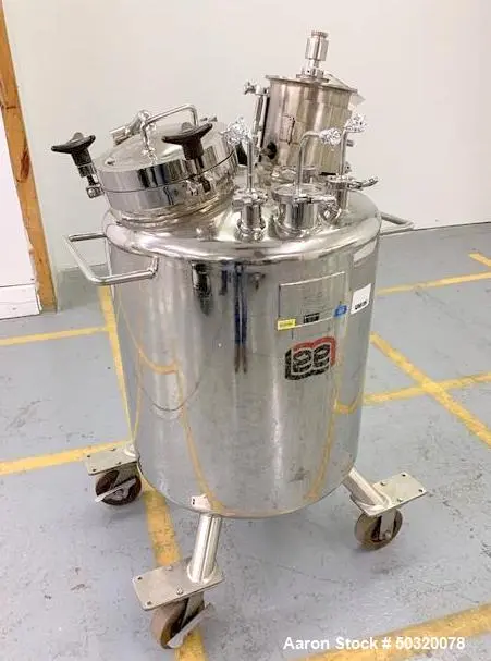 Used LEE IND 200LDBT Stainless Steel Tanks Illinois US | Aaron Equipment #86183