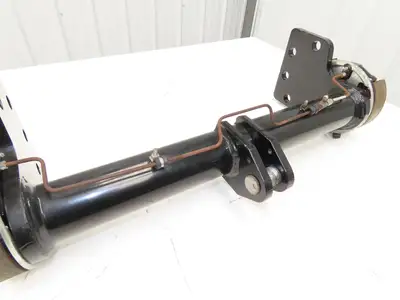 Landoll Front Axle Hub & Brake Assembly Removed From LSC30 Stand On Forklift