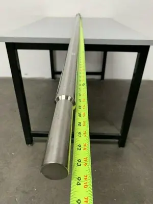 USED LIGHTNIN E95755002 STAINLESS STEEL MIXING ROD / IMPELLER SHAFT, 94"