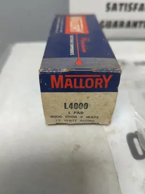 New | in-Stock MALLORY L4000 Miscellaneous Equipment (Electrical & Power) | Surplus Asset Holdings #1199603