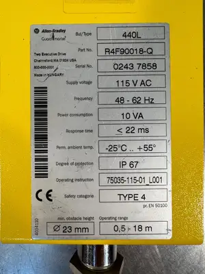 USED Allen-Bradley R4F90018-Q