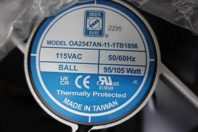 Used ORION OA2547AN-11-1TB1856 Axial Fans Ohio US | Aucto #1307554