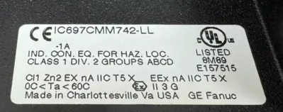 NEW GE FANUC IC697CMM742