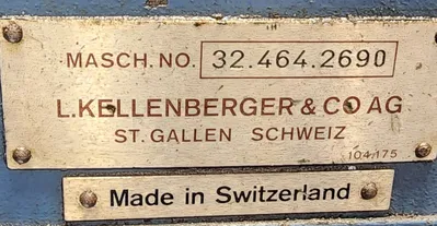 Used KELLENBERGER 1000U Universal Cylindrical Grinders Michigan US | Seminole Machinery #1271968