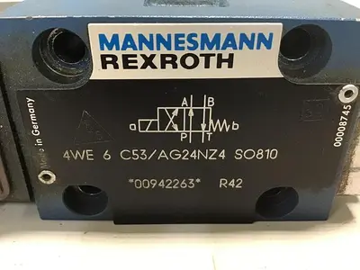 USED REXROTH 4WE6C53/AG24NZ4/SO810