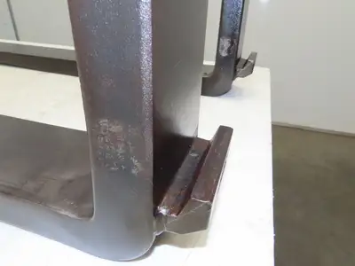 Kenhar K-577 5x42" Class 3 Steel Forklift Forks Tines 20" Carriage 1-Pair