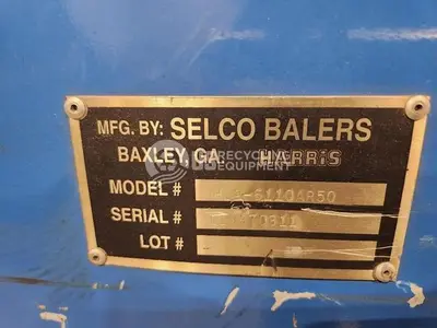 USED HARRIS-SELCO HLO-6110-AR50 AUTO TIE WITH CONVEYOR