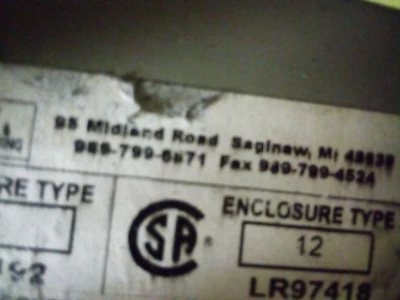 USED SAGINAW SCE-1PBXI