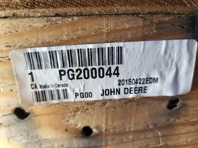 NEW 2015 JOHN DEERE PG200044