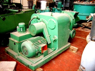 (2) Escher-Wyss P-3 2-stage pusher centrifuges, Hastelloy C.