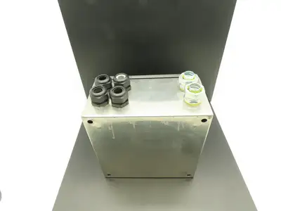 Hoffman CSD12126SS Stainless Steel Electrical Enclosure 12x12x6" Wall Mount 3R