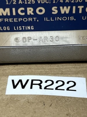 Micro Switch OP-AR30 NNB Fast Shipping! + Warranty