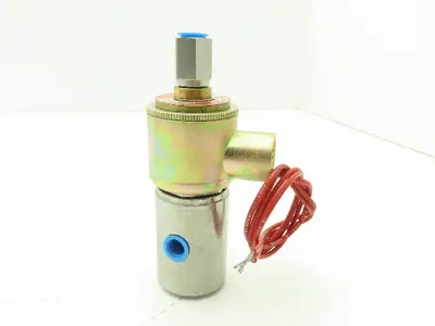 Honeywell Skinner XR1LX4 Brass Solenoid Valve 3-Way NC 120V 5-150 PSI 1/4" NPT