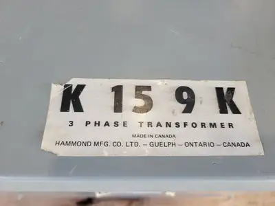 USED HAMMOND MANUFACTURING K159K