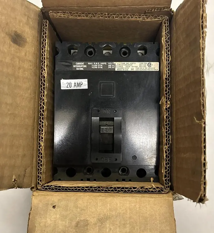 New | in-Stock SQUARE D FAL34020 Miscellaneous Equipment (Electrical & Power) | Surplus Asset Holdings #1192837