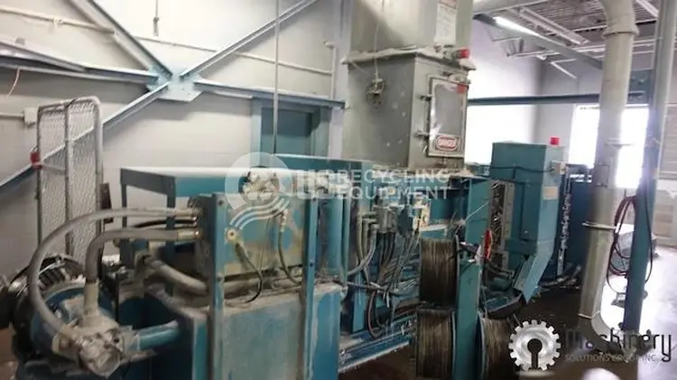 Used MAREN TWO 203-103 HORIZONTAL AUTO TIE BALERS Balers Ohio US | US Recycling Equipment #1354935