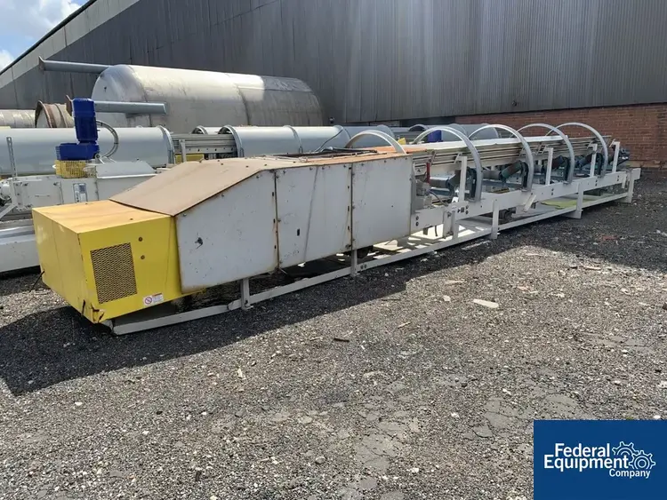 Used Innovative Processing Solutions 63' Innovative Processing Solutions Belt Conveyor, 5 HP Belt Conveyors Ohio US | Federal Equipment Company #127969