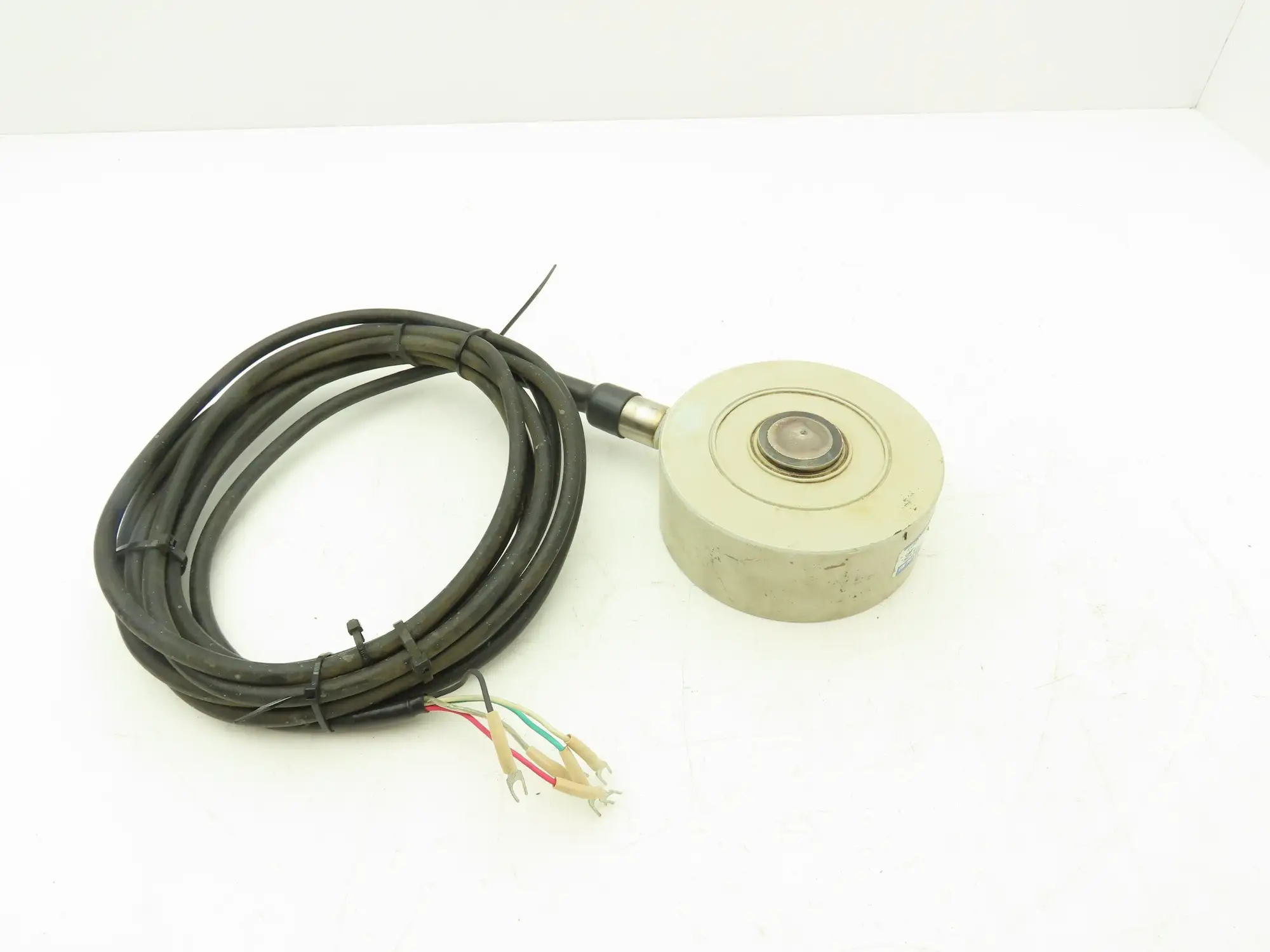 Kyowa LCK-A-200KN Thin Compression Load Cell 200 Kilo-Newtons 1-10V With Cable