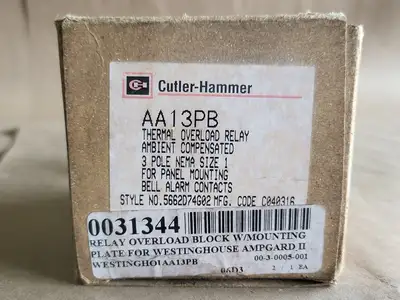 NEW CUTLER-HAMMER AA13PB