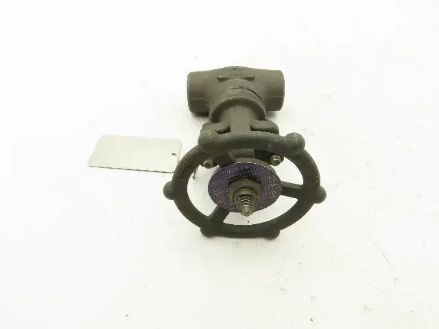 Bonney Forge WL 11 Steel Gate Valve 3/4" Threaded Class 800 1975 PSI