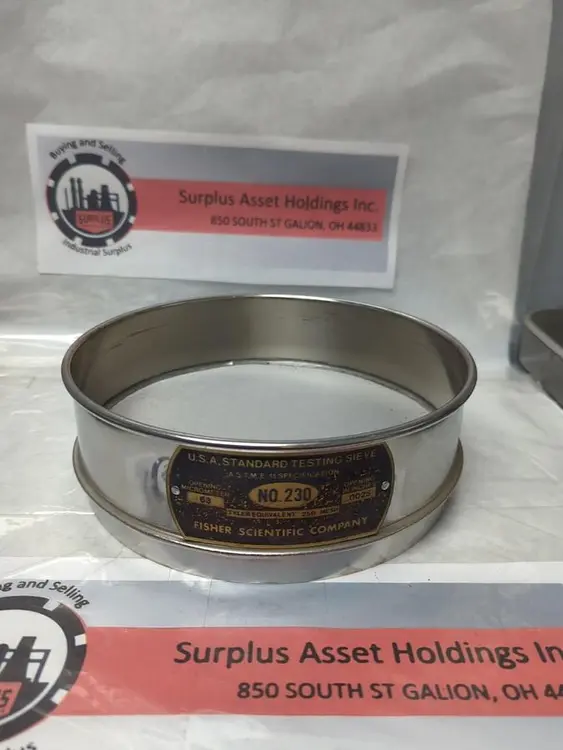 Used USA STANDARD NO.230 Sieves & Sieve Shakers Ohio US | Surplus Asset Holdings #1246782
