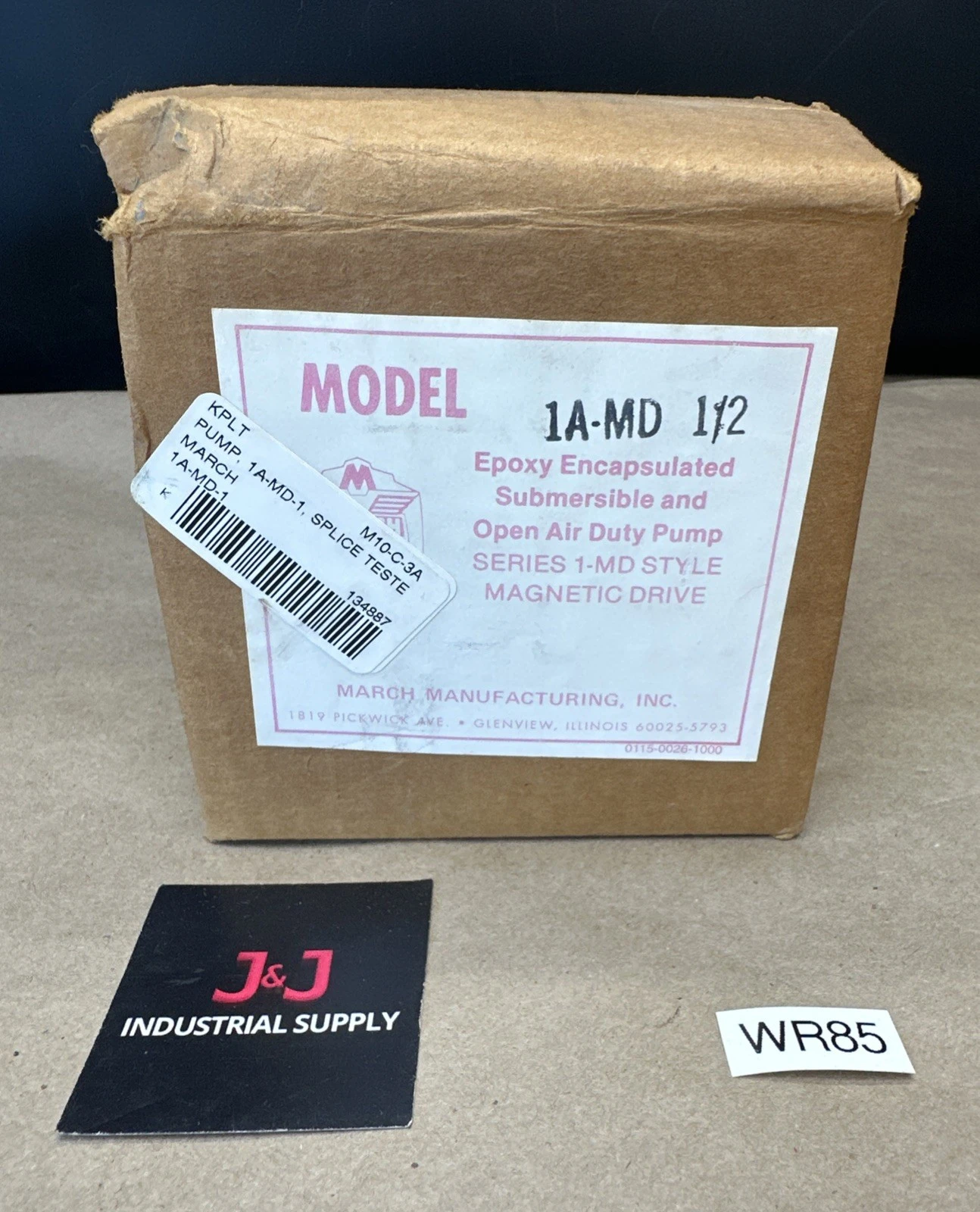 NEW March Manufacturing 1A-MD-1