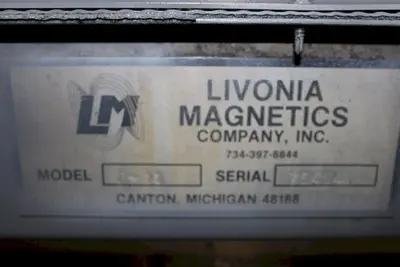 LIVONIA 8.5" X 121" B-11 MAGNETIC SLIDE Conveyors, Magnetic | Timco, Inc. (2)