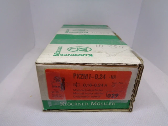 NEW KLOCKNER MOELLER PKZM1-0,24