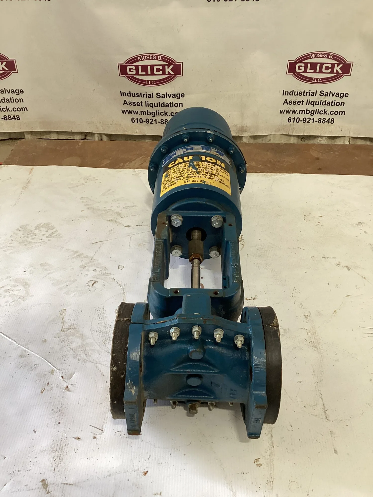 RKL Controls Moyno 01-0200-02-04 2” Iron Pinch Control Valve 40 psig