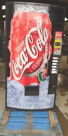 Refrig, Soda Vending Refrigerator, Coca Cola, #C742960