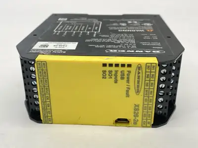 Used BANNER ENGINEERING EXPANDABLE SAFETY CONTROLLER BASE CONTROL MODULE 85063 Industrial Controls | Maverick Industrial Sales #1100460