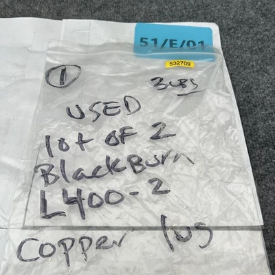 Used Blackburn L400-2 Electrical Fittings California US | Davliegogo LLC #1706144
