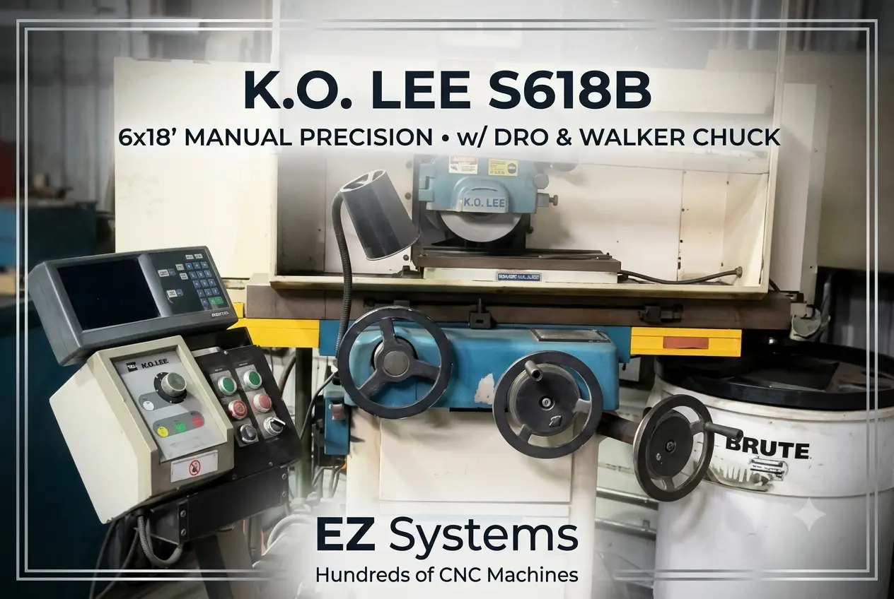 Used K.O. LEE S618B Reciprocating Surface Grinders California US | [EZ] EZ Systems #1228100
