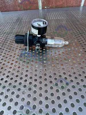 USED IMI NORGREN B07-101-M1AA FILTER REGULATOR 150 PSIG W/ ASHCROFT GUAGE