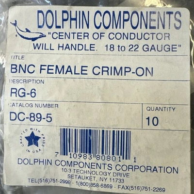New | in-Stock Dolphin DC895 Misc Industrial Equipment California US | Davliegogo LLC #1710169