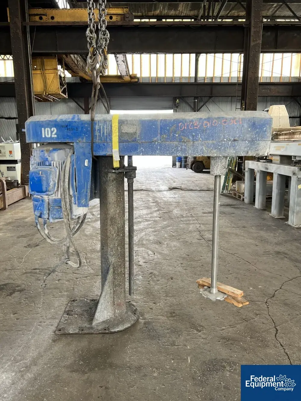 USED Cowles 30 HP Cowles Disperser, S/S, Model 720HV