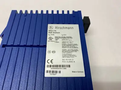 USED HIRSCHMANN INDUSTRIAL ETHERNET RAIL SWITCH