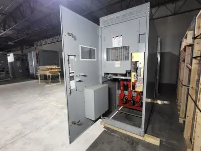 15kV Switchgear Lineup MVS Load Break Controller, 2000 Amp