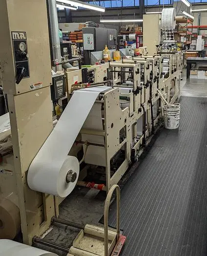 Used MARK ANDY 2200 Flexo Printing Presses | J&J Converting Machinery #440462