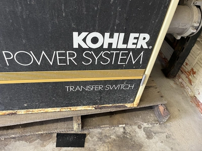 USED KOHLER POWER SYSTEM TRANSFER SWITCH